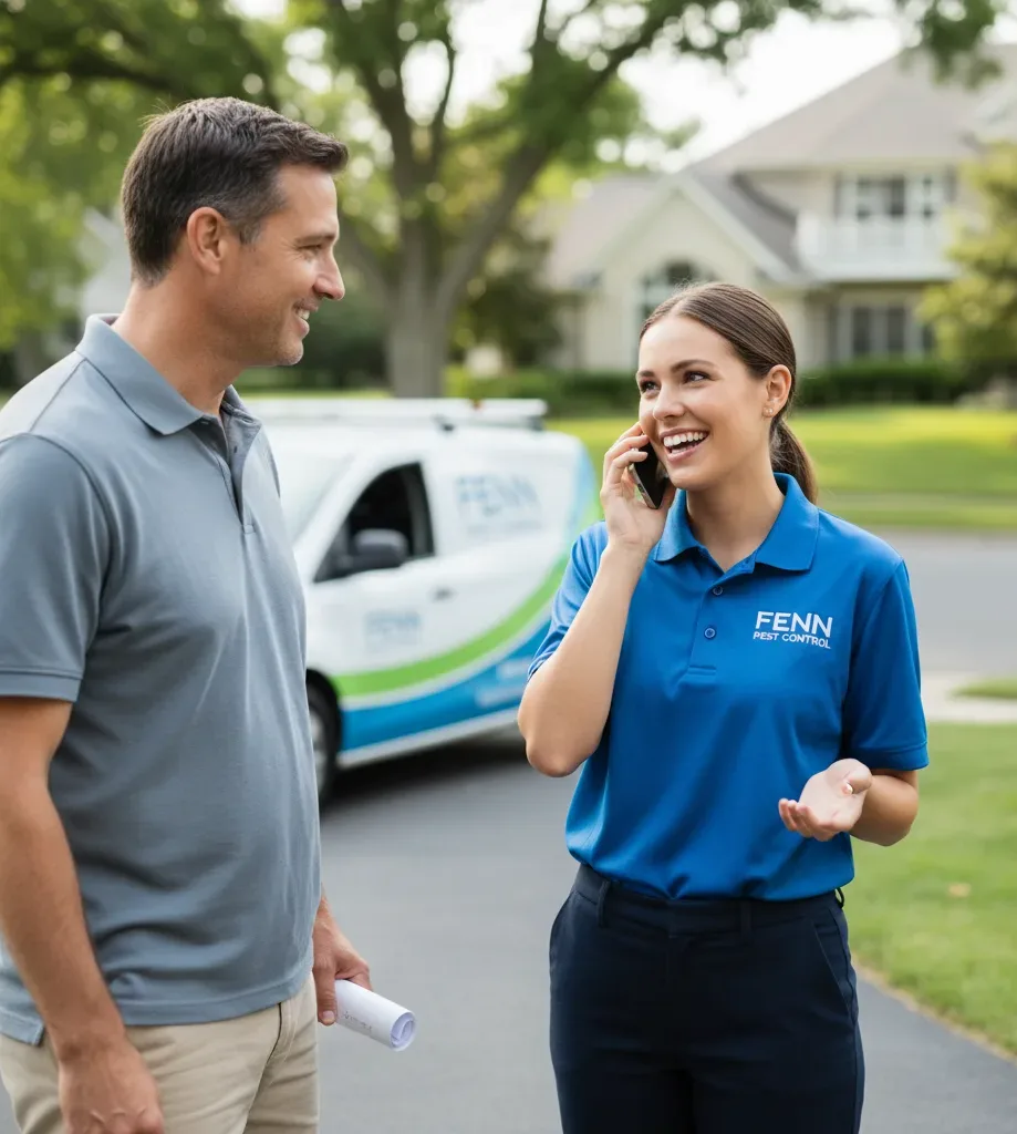 Fenn Pest Control customer support in Thoreau